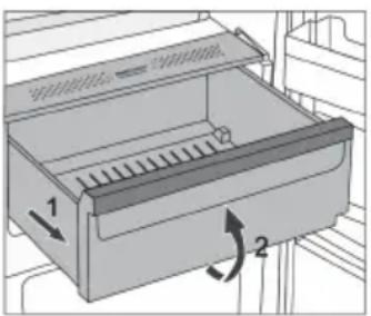 GORENJE NRC62CSXL4 - Přihrádkanaovocenebozeleninusregulacívlhkosti (CrispZone)\*(vzávislostinamodelu) - 1