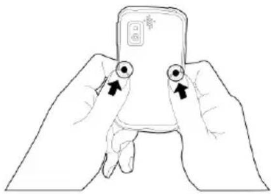 GSmart G1310 - To replace the back cover - 2