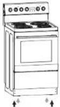 Eurotech ED-FSR60WH - Installing the cooker - 1
