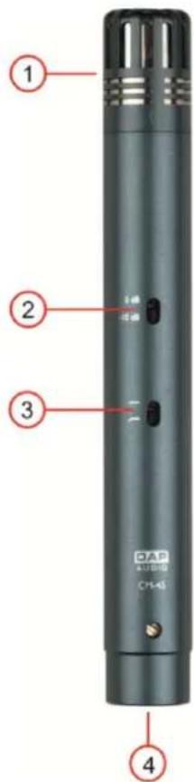 1 2 3 4 QAD AUDIO C1-45