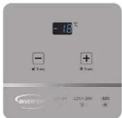 -18℃ - 3 sec + 5 sec INVERTED -20℃ -12℃-20℃ -32℃