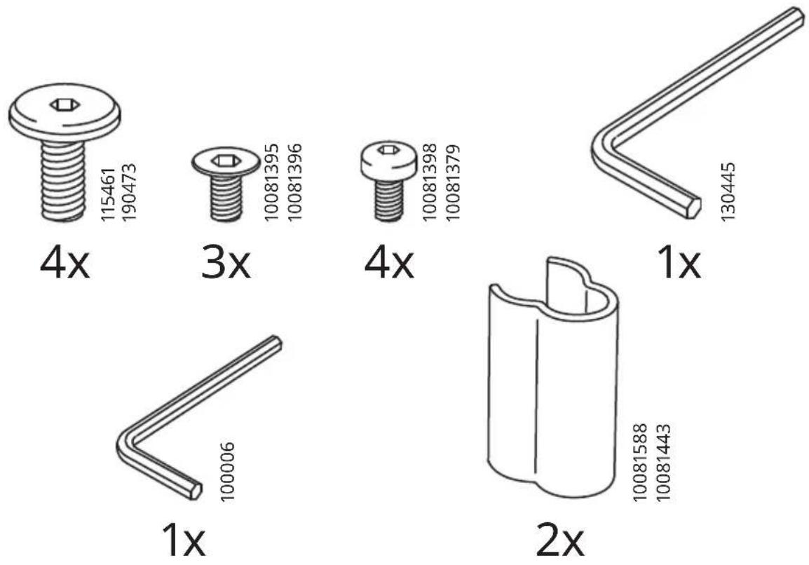 4x 115461 190473 3x 10081395 10081396 4x 10081398 10081379 1x 130445 1x 100006 2x 10081588 10081443