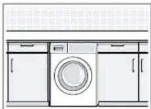 BOSCH WAN28261CS - Místo instalace Požadavky - 2