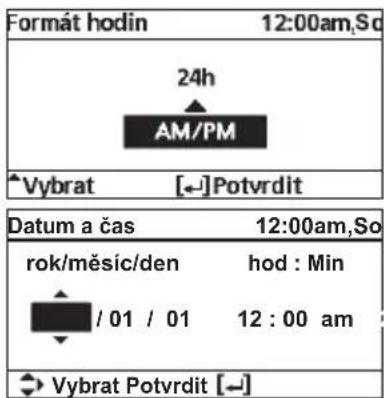 PANASONIC WH-SXC16K9E8 - Nastavení hodin - 2