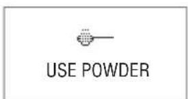 USE POWDER