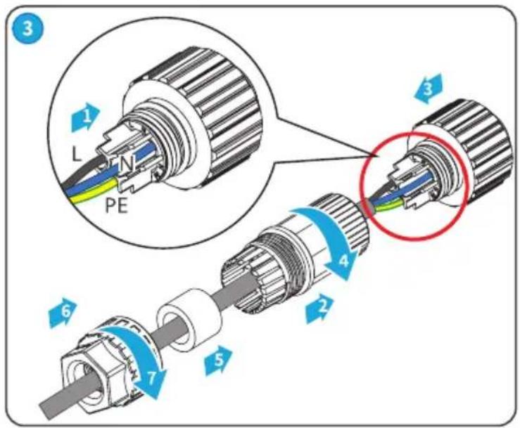 Technical diagram of a mechanical assembly with labeled parts and directional arrows indicating motion or flow.
