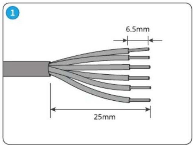1 6.5mm 25mm