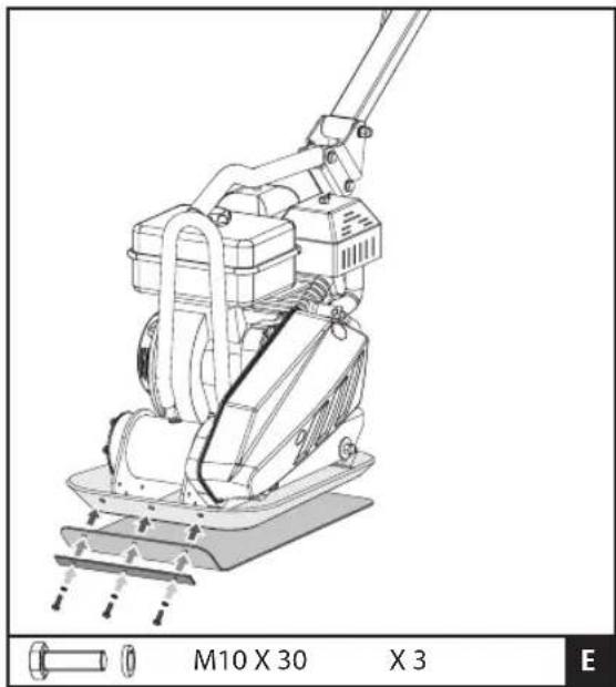 STANLEY SGC-8000N - Montáž plastové desky - 1