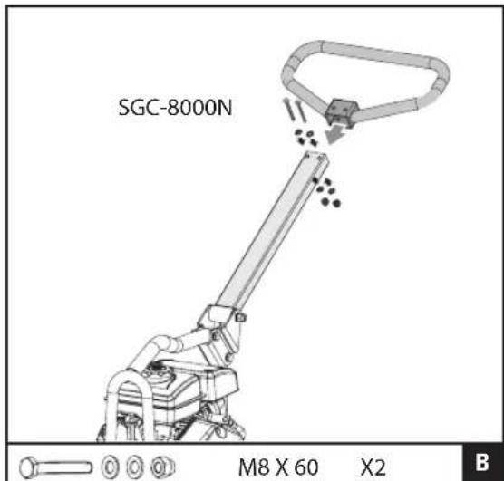 SGC-8000N M8 X 60 X2 B