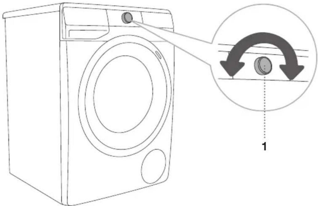 GORENJE W2PNA14APWIFI - KROK 3: VOLBA PRACÍHO PROGRAMU - 1