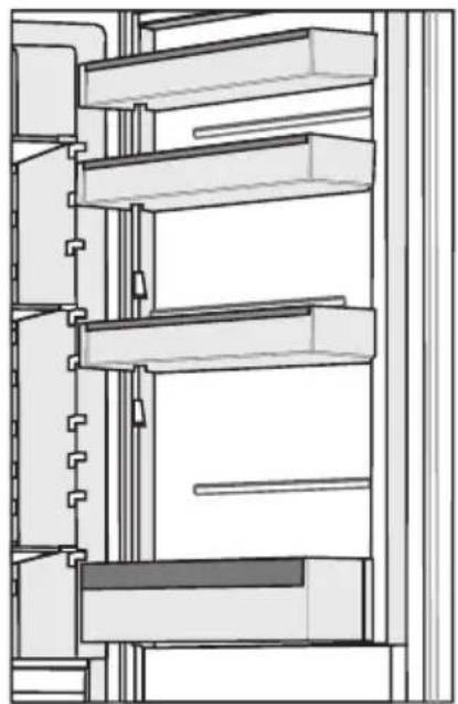 GORENJE RBI418EE0 - NASTAVITELNÉ PŘIHRÁDKY DVEŘÍ - 2
