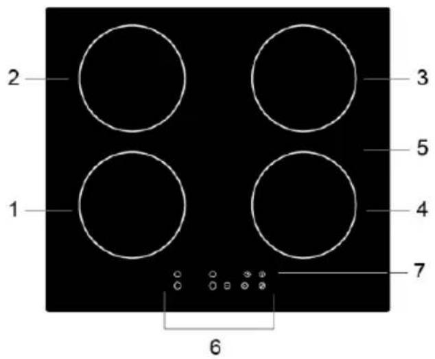 GORENJE GI6401BCE - Pohled shora - 1