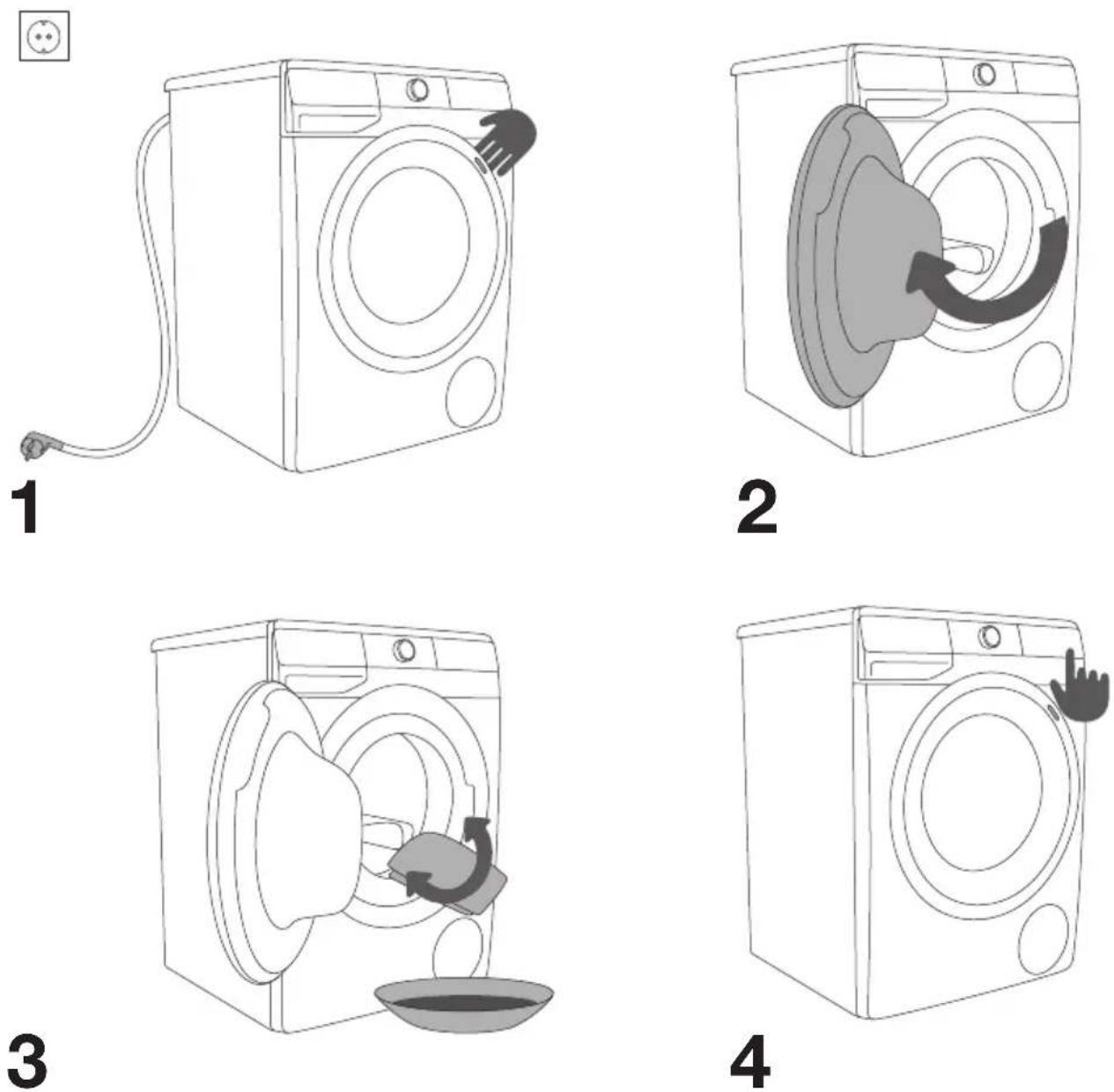 GORENJE W2PNA94AW/CZ - PŘED PRVNÍM POUŽITÍM SPOTŘEBIČE - 1