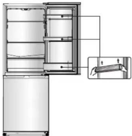 GORENJE RK416DPS4 - ZMĚNA SMĚRU OTVÍRÁNÍ DVÍŘEK - 8