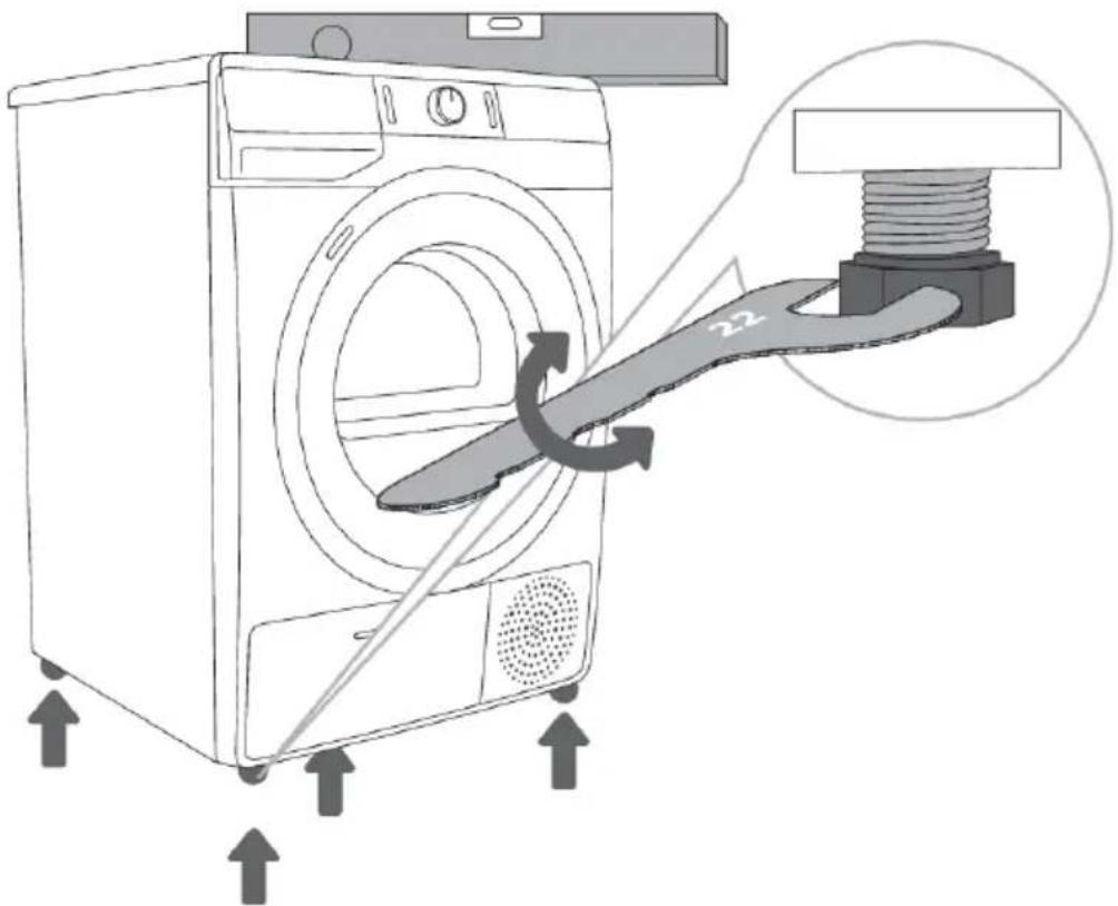 GORENJE DPNE83 - Nastavenínožeksušičky - 1