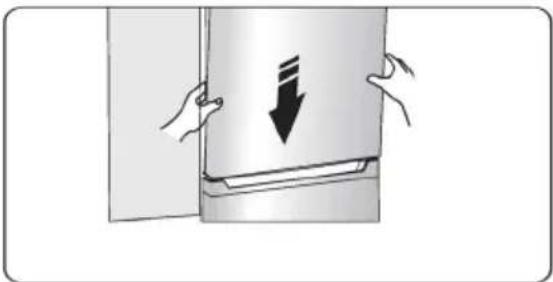 GORENJE NRK418DCS4 - ZMĚNA SMĚRU OTVÍRÁNÍ DVÍŘEK - 21