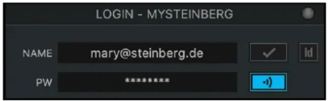 LOGIN - MYSTEINBERG NAME mary@steinberg.de PW ********