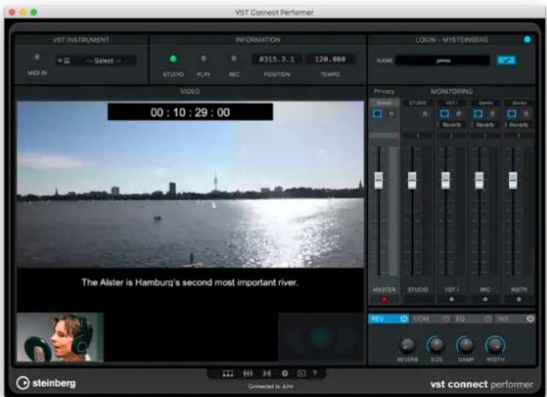 VST Connect Performer VST INSTRUMENT INFORMATION LOGIN - MYSTEINBERG NAME: pmm MED. IN SELECT → STUDIO PLAY REC POSITION TEMPO VIDEO: 00 : 10 : 29 : 00 The Alster is Hamburg's second most important river. Privacy MONITORING MASTER STUDIO VST I Show Min Revers Revers Revers STUDIO VST I MC INSTR REV COM EQ INS REVERB BOS DAMI WIDTH steinberg Connected to June vst connect performer