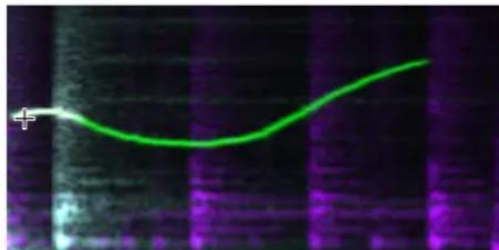 STEINBERG SpectraLayers Elements 6 - Selecting a frequency - 1