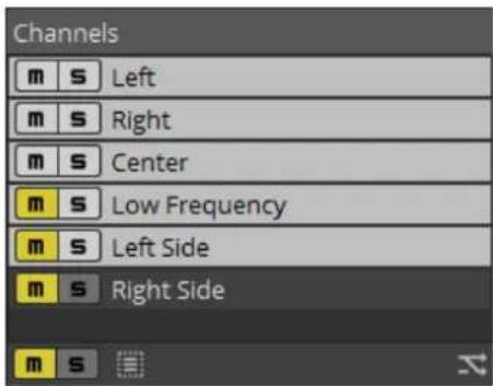Channels m s Left m s Right m s Center m s Low Frequency m s Left Side m s Right Side m s