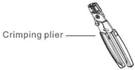 Crimping plier