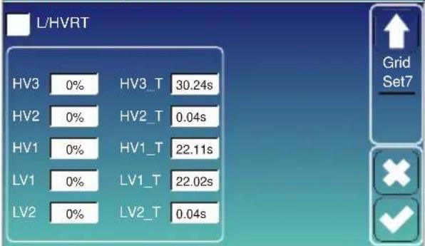 L/HVRT HV3 0% HV3_T 30.24s HV2 0% HV2_T 0.04s HV1 0% HV1_T 22.11s LV1 0% LV1_T 22.02s LV2 0% LV2_T 0.04s Grid Set7 × ✓