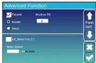 Advanced Function Parallel Modbus SN Motor 80 Stroke FX_Metal For CT Motor Select 63 No State Paral. Set3