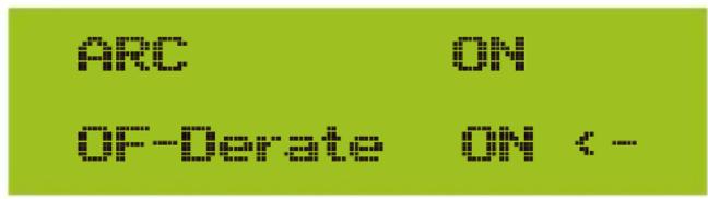 ON OFF-Delete ON < -
