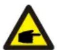 Deye SUN-7K-G05 - Shock Hazard: - 1