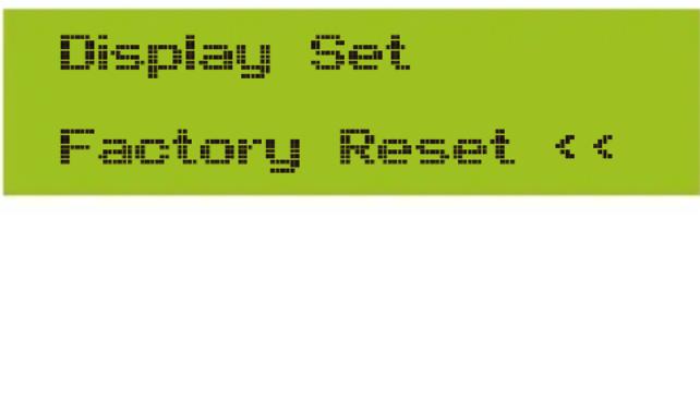 Pixelated text image displaying fragmented and distorted characters on a green background, possibly from a digital display or interface.