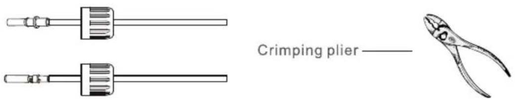 Crimping plier—