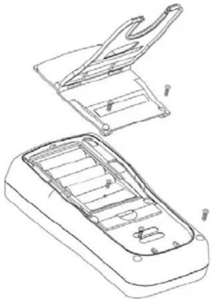 Uni-T UT533 - Replacing the Batteries - 1