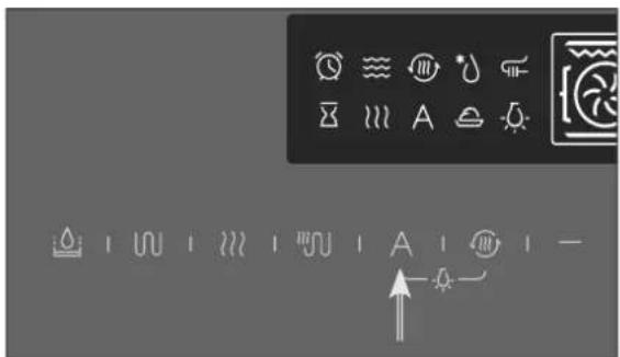 Diagram showing various symbols and icons on a gray background, including water, arrows, and icons like 'A', 'W', and 'O'.