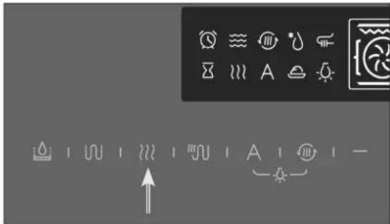 Diagram with icons and symbols including water, sun, moon, and directional arrows
