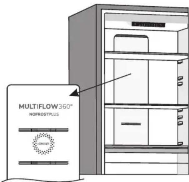 GORENJE NRK62CAW4 - MultiFlow s ionizátorem vzduchu (přístroje NoFrost)\* - 1