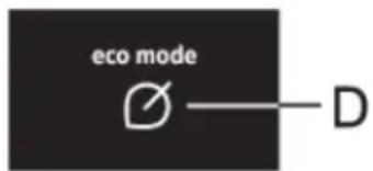 eco mode — D
