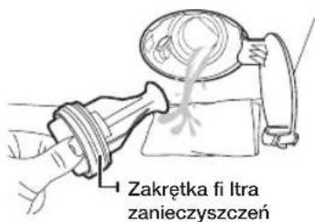 Zakrętka fi ltra zanieczyszczeń