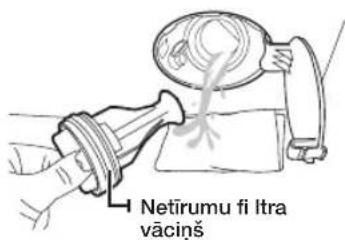 Netīrumu fi ltra vāciņš