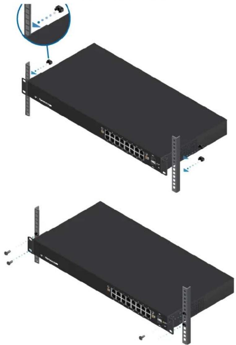 Ubiquiti Networks EdgeSwitch ES-16-150W - Rack Mounting - 3