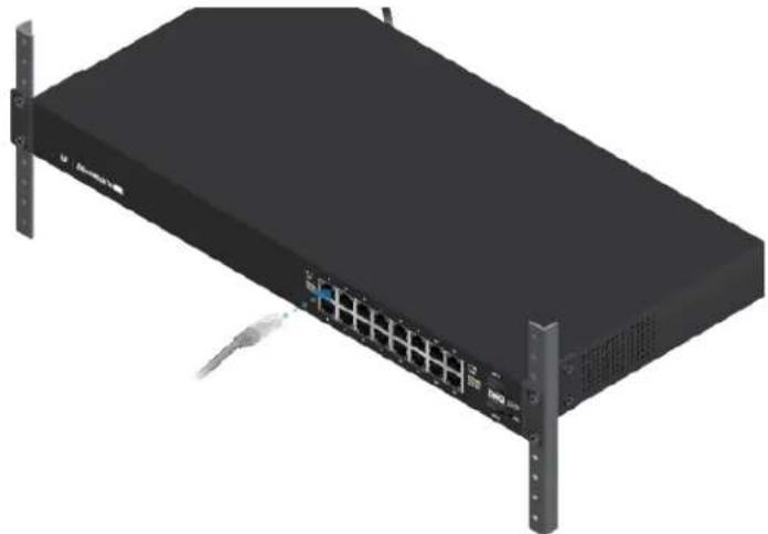 Ubiquiti Networks EdgeSwitch ES-16-150W - Connecting Ethernet - 1
