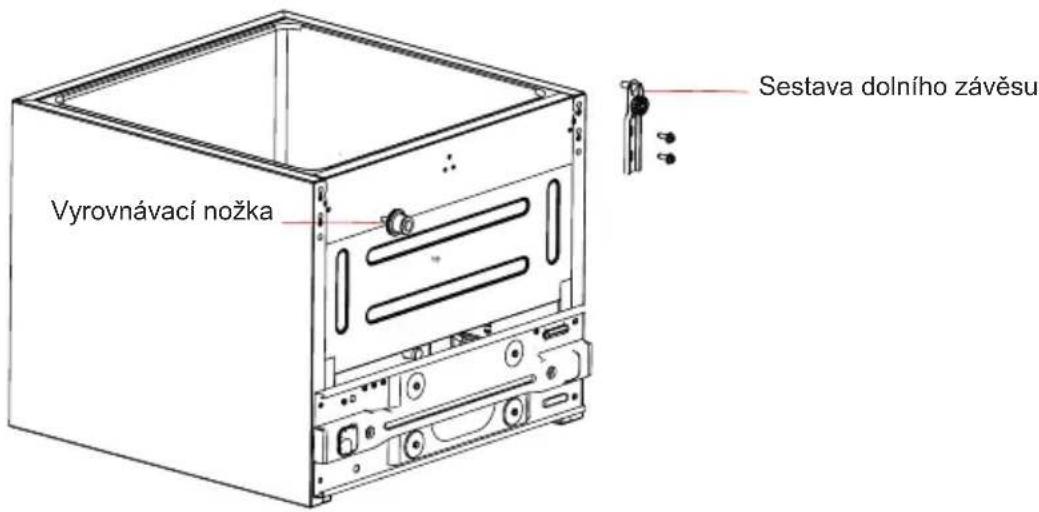 MIDEA RCU63WH2 - Přemontování dveří zprava doleva - 7