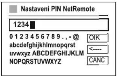 HAMA DIR1570CBT - Nastavení PIN NetRemote - 1