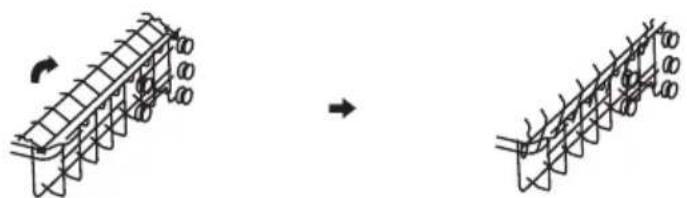 ECG EDF 100163 BlackLine - Kippbarer Glashalter - 1