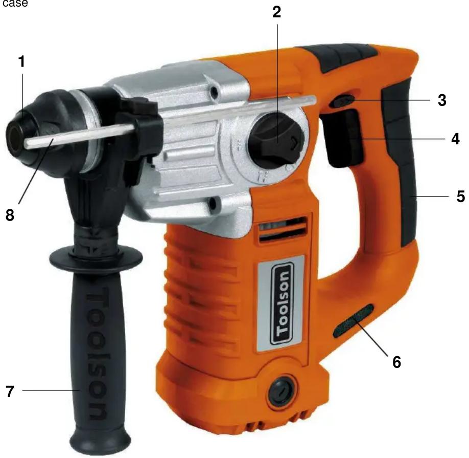 case 1 2 3 4 5 6 7 8 Toolson