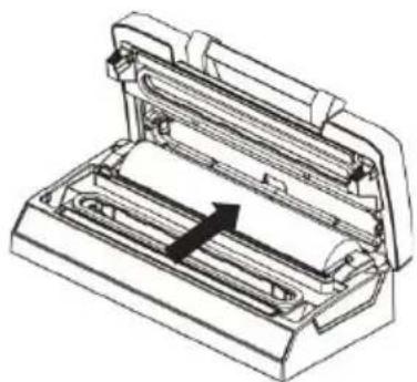 Guzzanti GZ-308DP - Herstellung eines Beutels aus der Folienrolle - 1