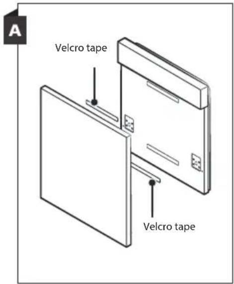 A Velcro tape Velcro tape