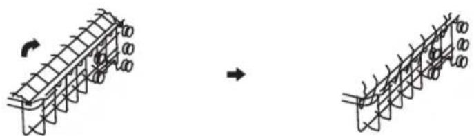 ECG EDI 300163 BlackLine - Kippbarer Glashalter - 1