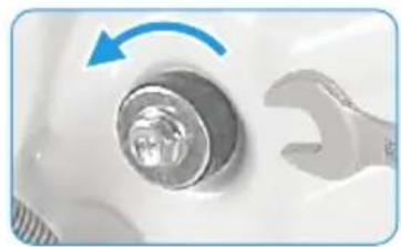 ECG EWTI 71120 - Shipping screws removal - 1