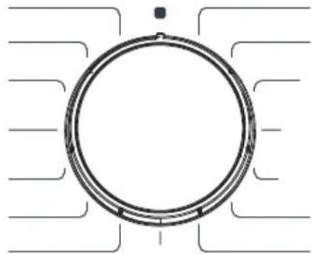 ECG EWF 701000 BlackLine - Volič programov - 1