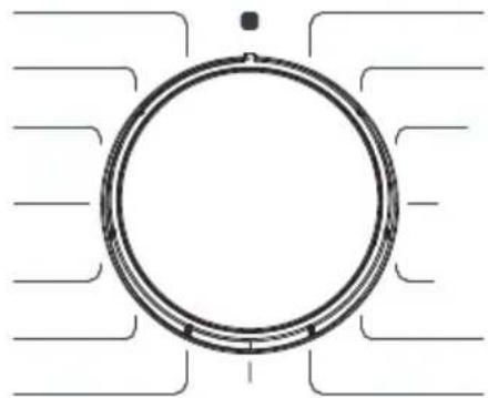 ECG EWF 701000 BlackLine - Programválasztó - 1